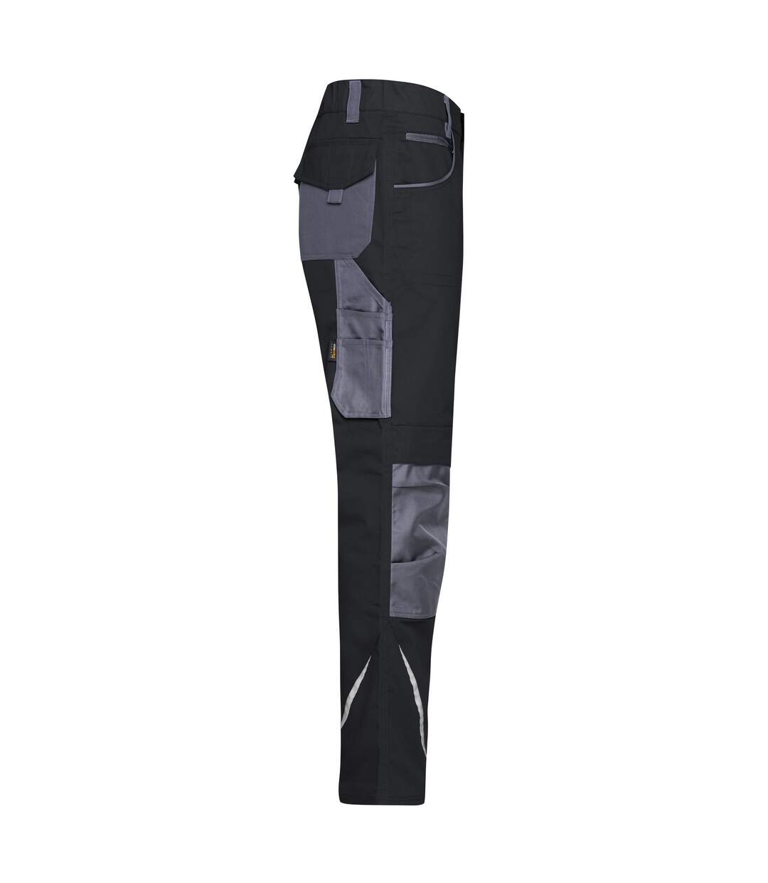 Pantalon De Travail Homme Noir Carbone James And Nicholson-4