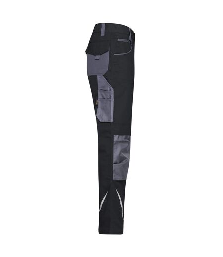 Pantalon De Travail Homme Noir Carbone James And Nicholson
