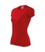 T-shirt Fantasy Femme Rouge Malfini-3