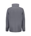 Result Core Mens Micron Anti Pill Fleece Jacket (Charcoal)