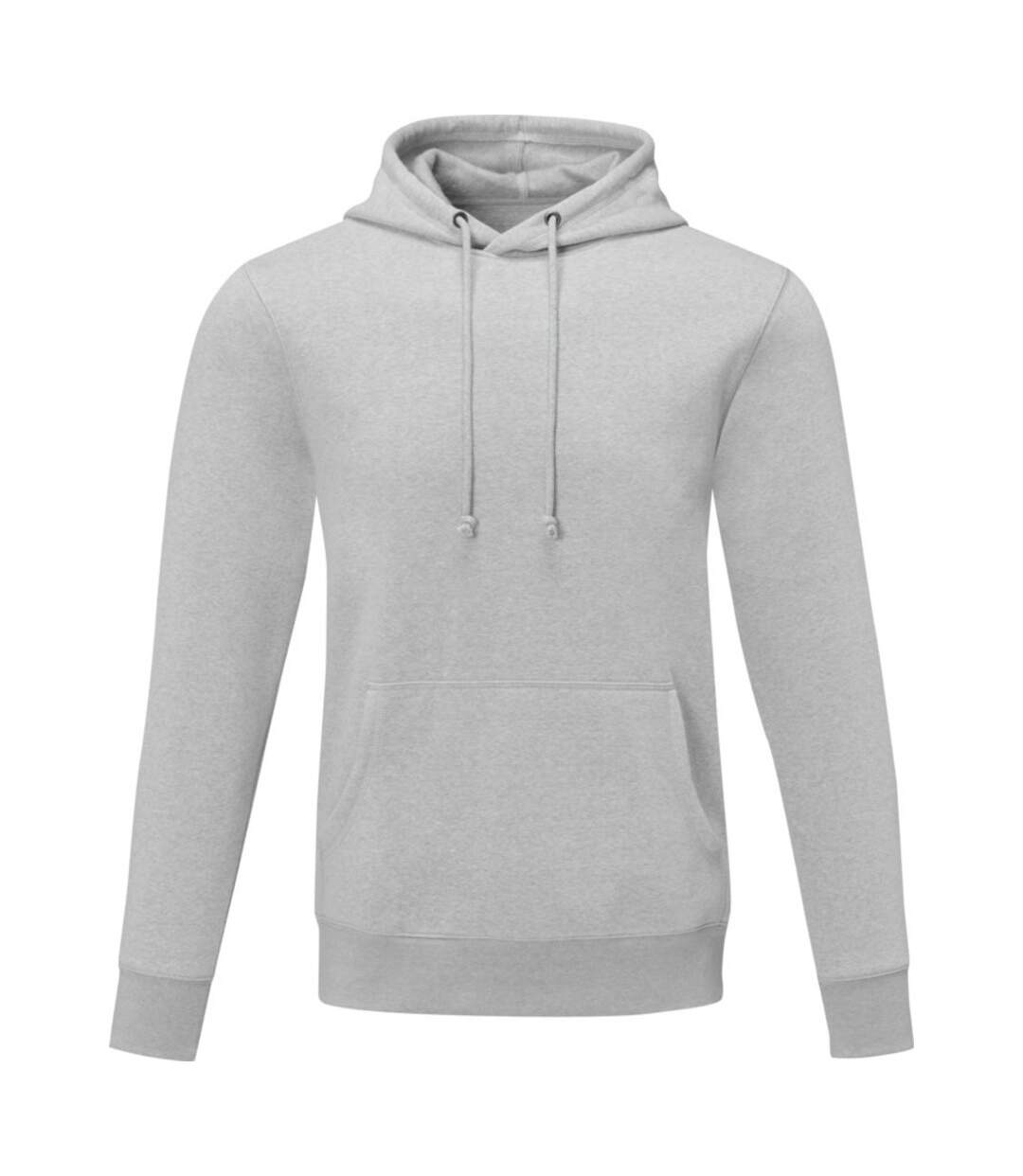 Sweat à capuche charon homme gris chiné Elevate