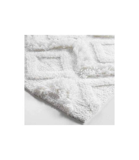 Tapis de Salle de Bain Ikatis 50x80cm Blanc