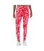 Legging rouge/rose femme adidas farm-1