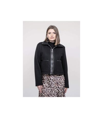 Blouson avec détails similicuir UZELLE - Dona X Lisa
