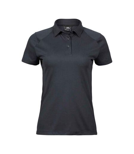 Tee Jays Womens/Ladies Luxury Sport Polo Shirt (Dark Grey)