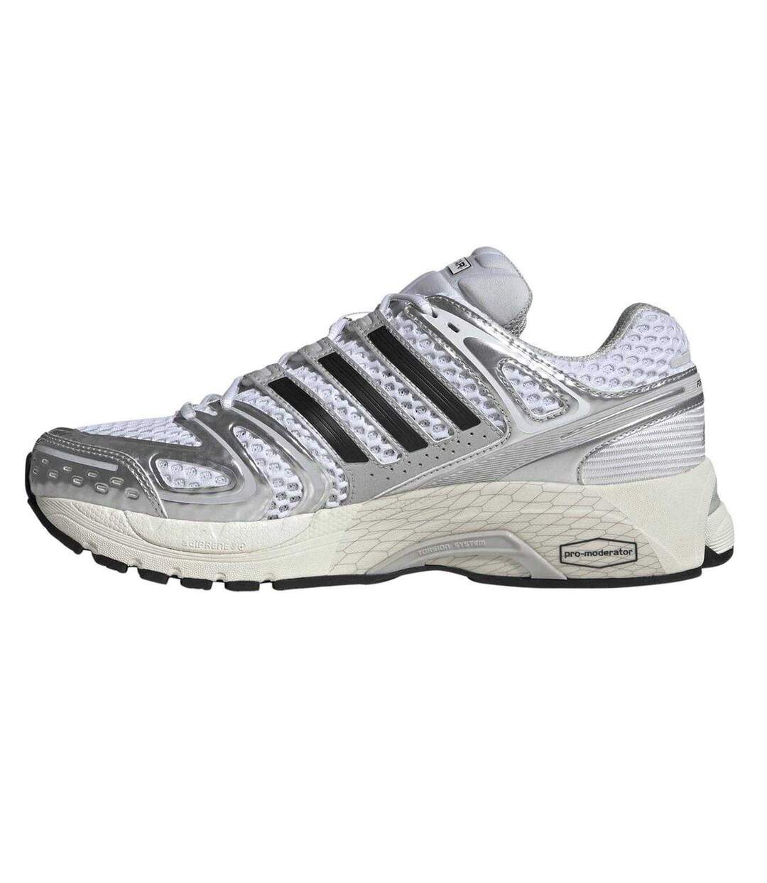 Chaussures Course À Pied Adistar Control Femme Argenté Adidas-3