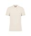 Mens Pique Polo Shirt Ivory Native Spirit-1