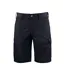 Mens Plain Work Shorts Black Projob-1