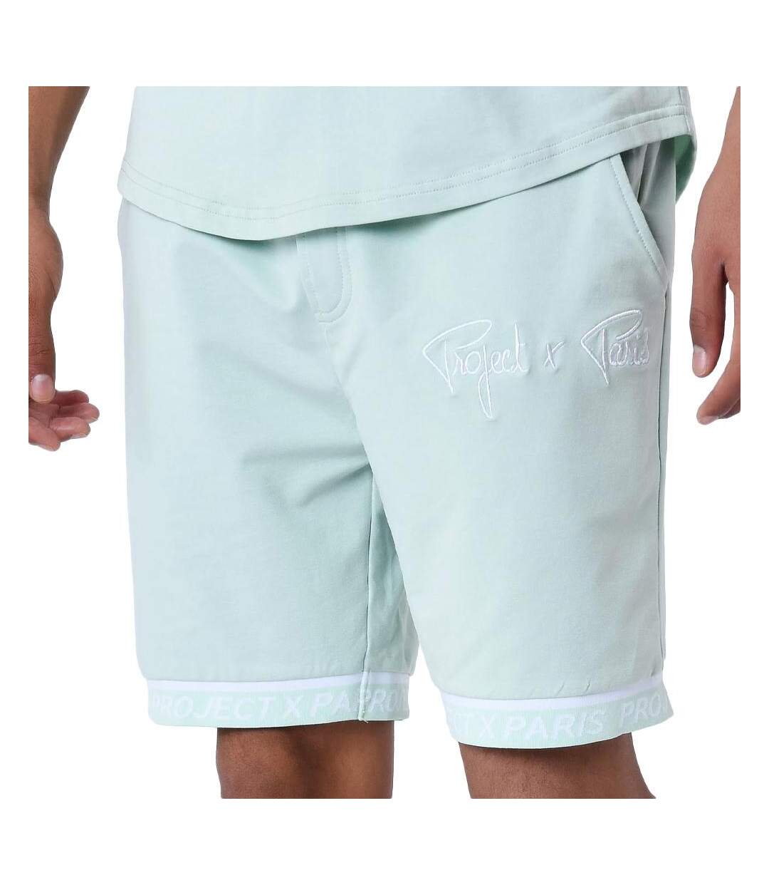 Short bleu/blanc homme project x paris ww-1