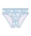 Lot de 3 slips femme  en coton uni et imprimé ceinture fine 2cm Pck1 Pierre Cardin-3