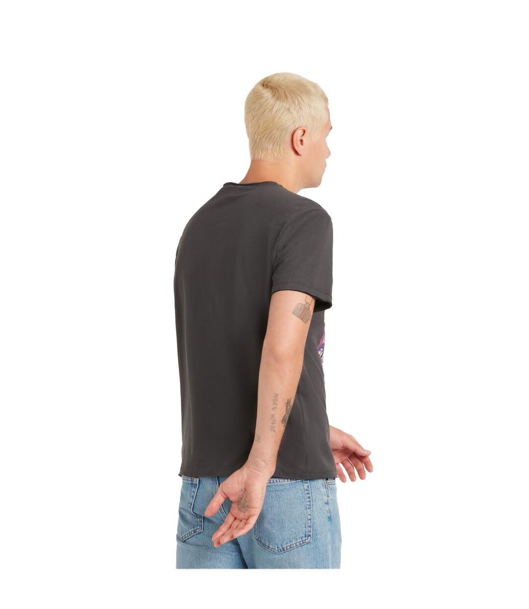 T-shirt Electric Magic Adulte Charbon Amplified-2