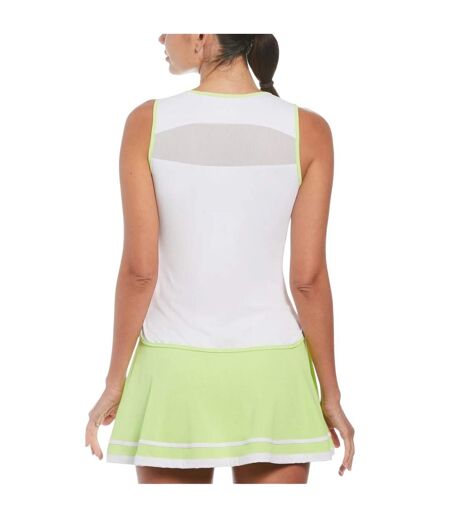 Débardeur Tennis Femme Blanc Vif Original Penguin