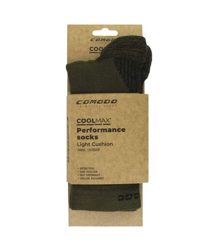 Comodo - Chaussettes Performance Homme Coolmax Respirantes et Coussinées