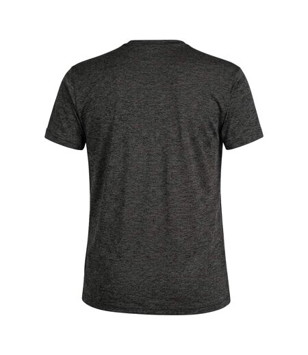 T-shirt Puez Homme Noir Chiné Salewa