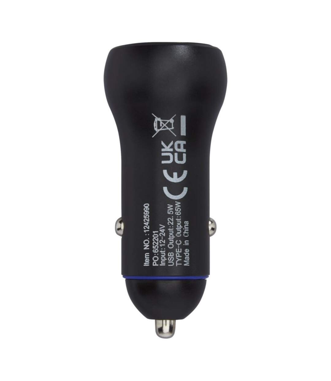 Pilot usb car charger one size solid black Tekio