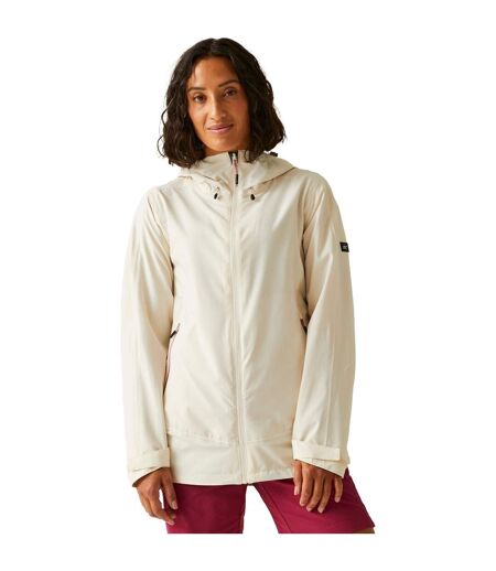 Veste Imperméable Okara Femme Vanille Clair Lilas Regatta