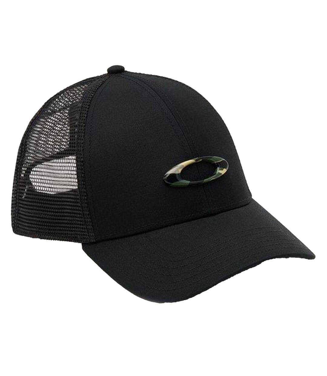 Mens Eclipse Camo Trucker Cap Black Oakley-3