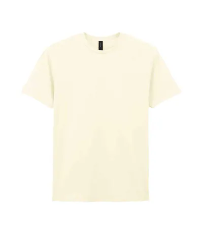 T-shirt Manches Courtes Softstyle Homme Blanc Cassé Gildan