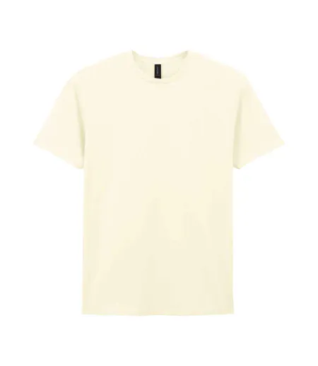 T-shirt Manches Courtes Softstyle Homme Blanc Cassé Gildan