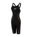Maillot De Bain 1 Pièce Intent Streamline Femme Noir Jaune Or Speedo-1