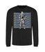 Sweat Motif Stormtrooper Adulte Blanc Noir Star Wars Mandalorian-1