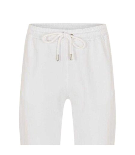 Mens Fleece Joggers White Off White