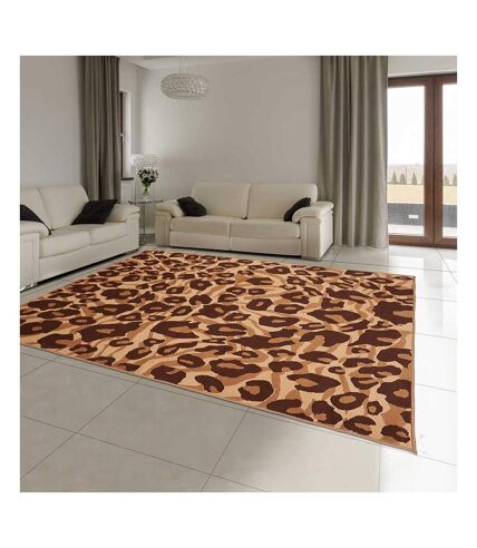 Tapis salon et chambre tissé motif animaux AF1 WILDMARK