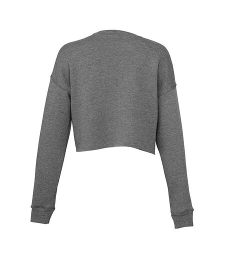 Haut Polaire Femme Gris Foncé Chiné Bella + Canvas