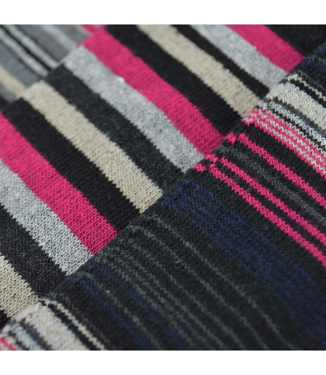 6 Pack Mens Colourful Striped Patterned Dress Cotton Socks in 7 Styles-3