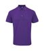 Premier Mens Coolchecker Plus Pique Polo With CoolPlus (Purple) - UTRW6268-1