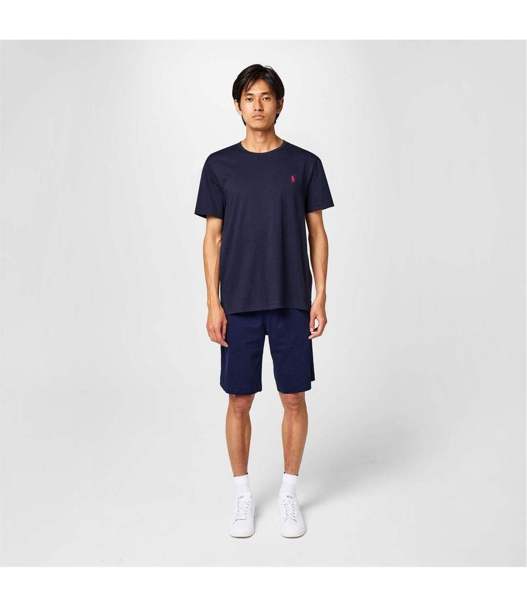 T-shirt Custom Homme Bleu Foncé Ralph Lauren-4