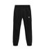 Mens polyester sports jogging bottoms black Umbro