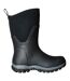 Muck Boots Unisex Arctic Sport Mid Pull On Wellies (Black/Black) - UTFS4288