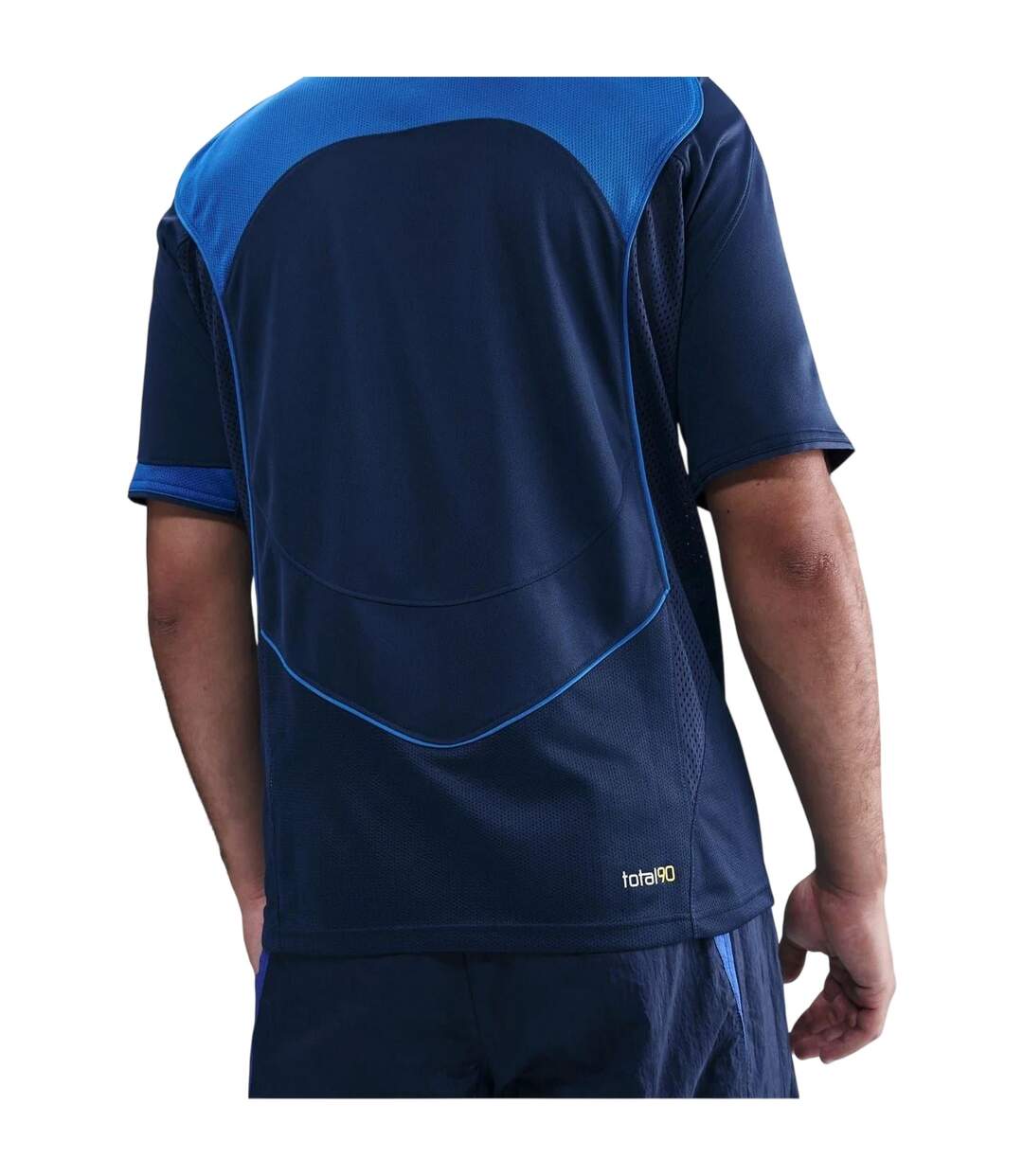 T-shirt Manches Courtes Motif/style Logo T90 Homme Bleu Nuit Nike-3