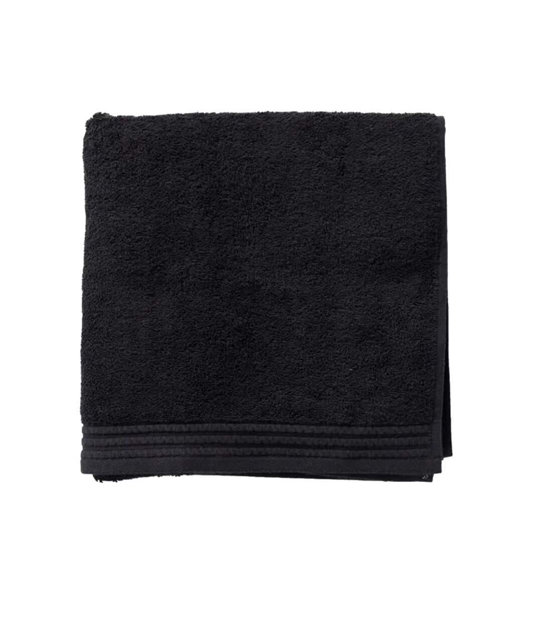 Serviette noir utility 65x130-1