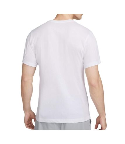 T-shirt Blanc Homme Nike Wild - L