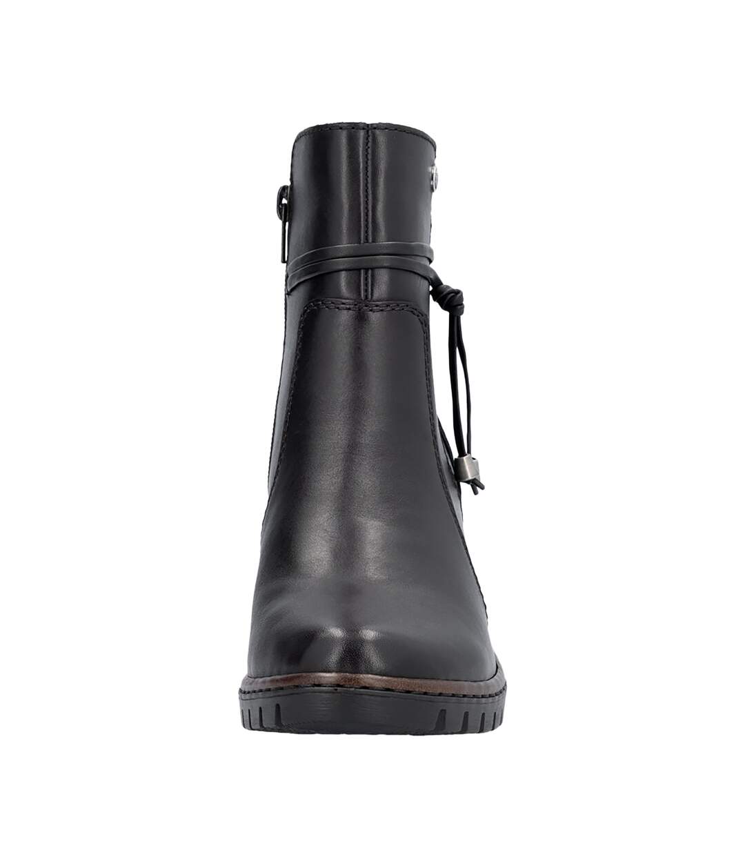 Bottines Talon Cuir Rieker Minato-5