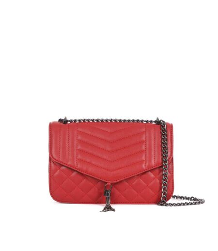 Sac bandoulière Rouge Femme Manoukian Avalon - Taille unique