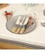 Lot de 2 Serviettes de Table Dolly 40x40cm Ocre-2