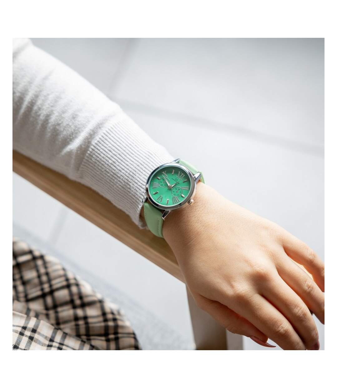 Jolie Montre Femme Vert GIORGIO-2