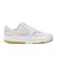 Womens/ladies Gamma Force Leather Platform Trainers White Off White Nike-1