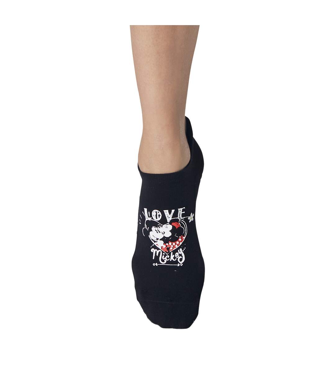 Chaussettes antidérapantes savvy love femme noir Tavi Noir-3