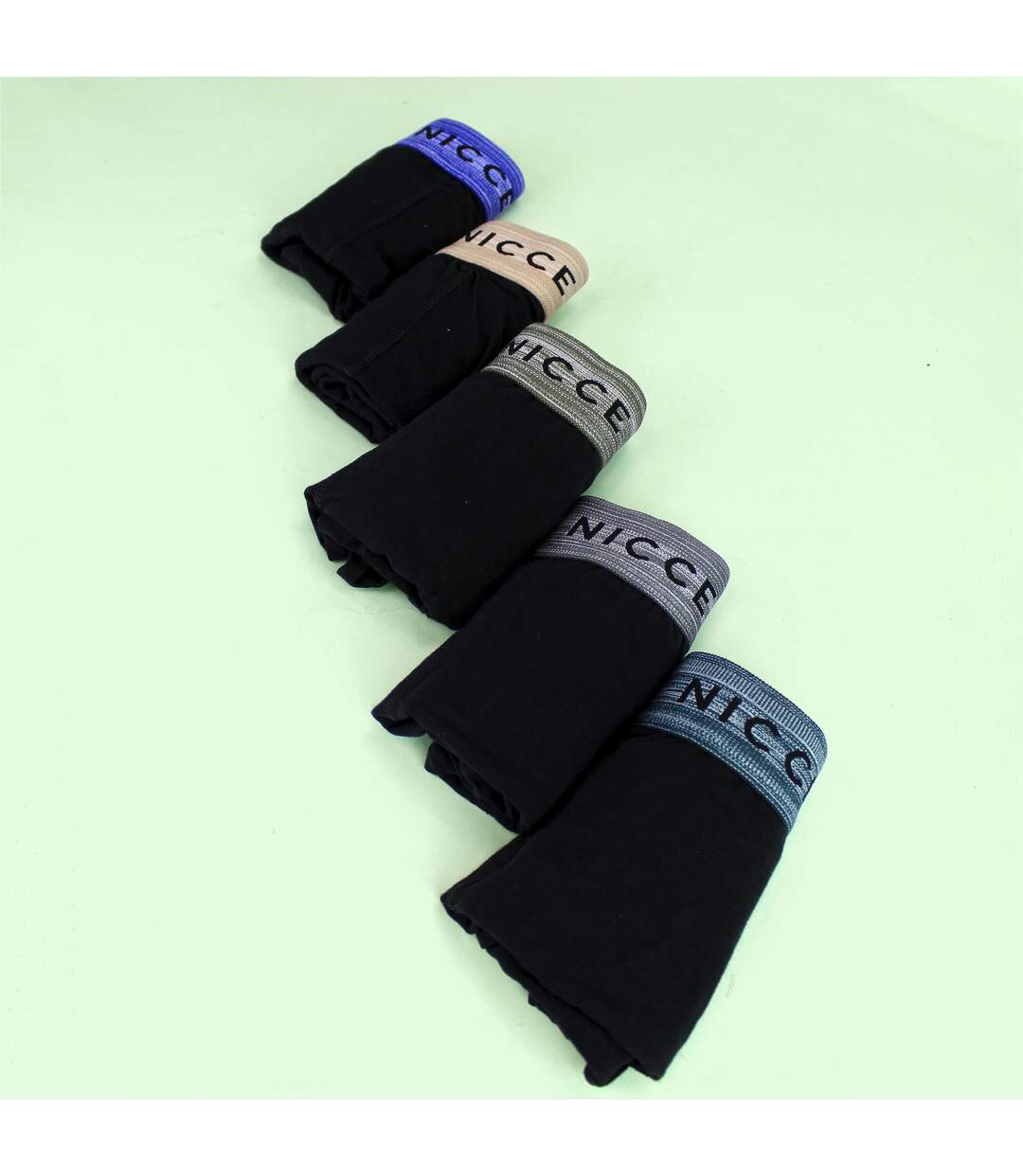 Nicce - Lot de 5 Boxers Homme ADDRE | Sous-vêtement Coton Doux et Respirant-3