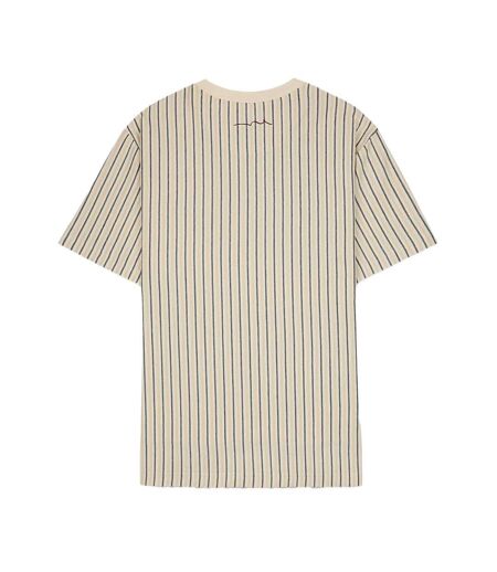 T-shirt beige/marine homme teddy smith jedo - l