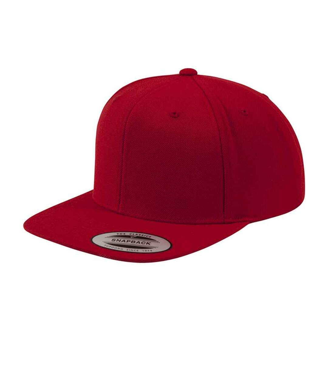 Casquette ajustable classic homme rouge / rouge Flexfit-1