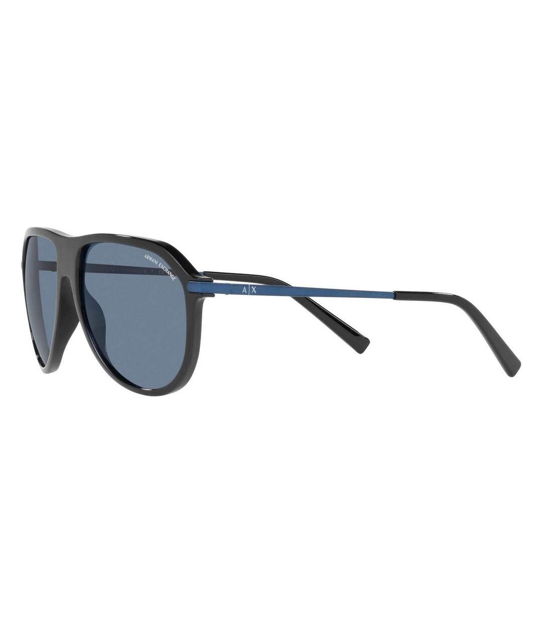 Lunettes De Soleil Motif/style Uni Homme Taille Unique Bleu Noir Armani Exchange-4