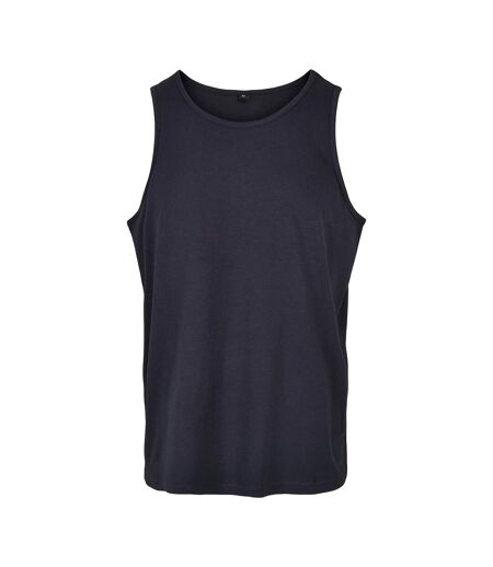 Mens Basic Tank Top Marine Build Your Brand
