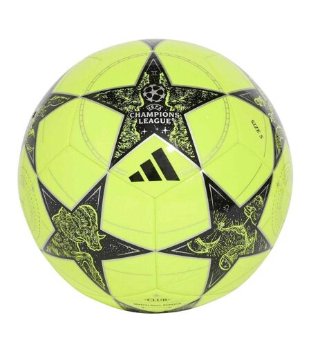 Ballon De Foot Uefa Champions League Taille 5 Jaune Noir Adidas