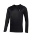 Mens Ventura Grid Crew Neck Fleece Top Black Dare 2B-4