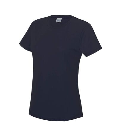 T-shirt Sport Femmes Bleu Marine AWDis